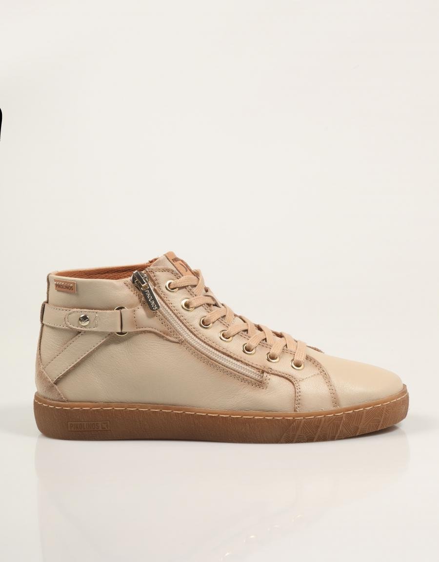 BOTINES PIKOLINOS LANZAROTE W7B-8868C1 en color Hielo