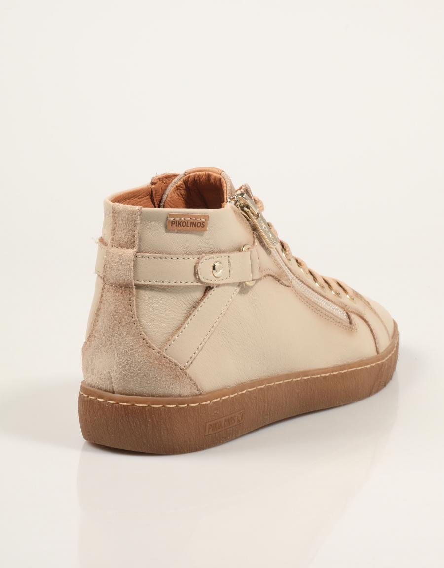 BOTINES PIKOLINOS LANZAROTE W7B-8868C1 en color Hielo
