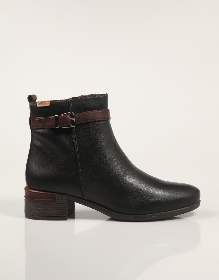 BOTINES PIKOLINOS MALAGA W6W-8622C1 en color Negro