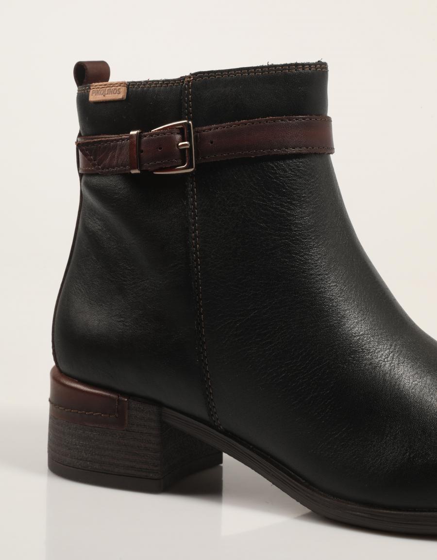 BOTINES PIKOLINOS MALAGA W6W-8622C1 en color Negro