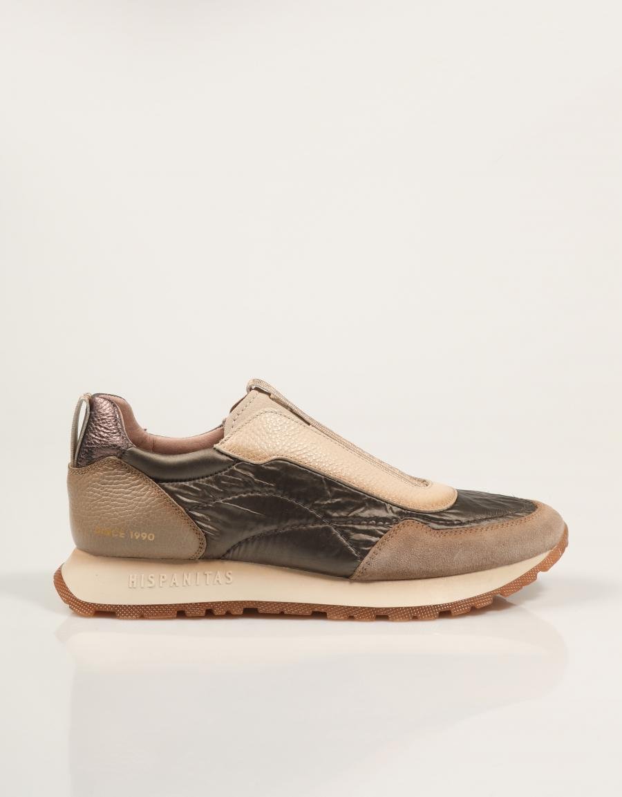 ZAPATILLAS HISPANITAS HI254222 en color Taupe