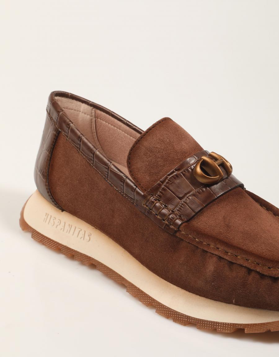 ZAPATOS HISPANITAS HI254400 en color Cuero