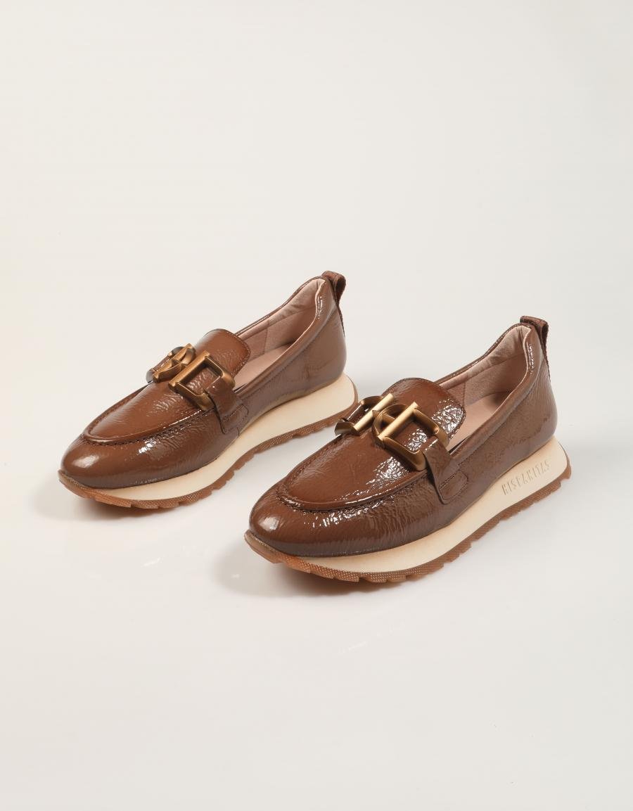 ZAPATOS HISPANITAS KANSAS I25 HI254386 C003 ROCK en color Marron