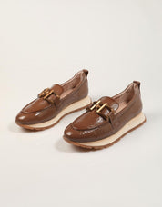 ZAPATOS HISPANITAS KANSAS I25 HI254386 C003 ROCK en color Marron