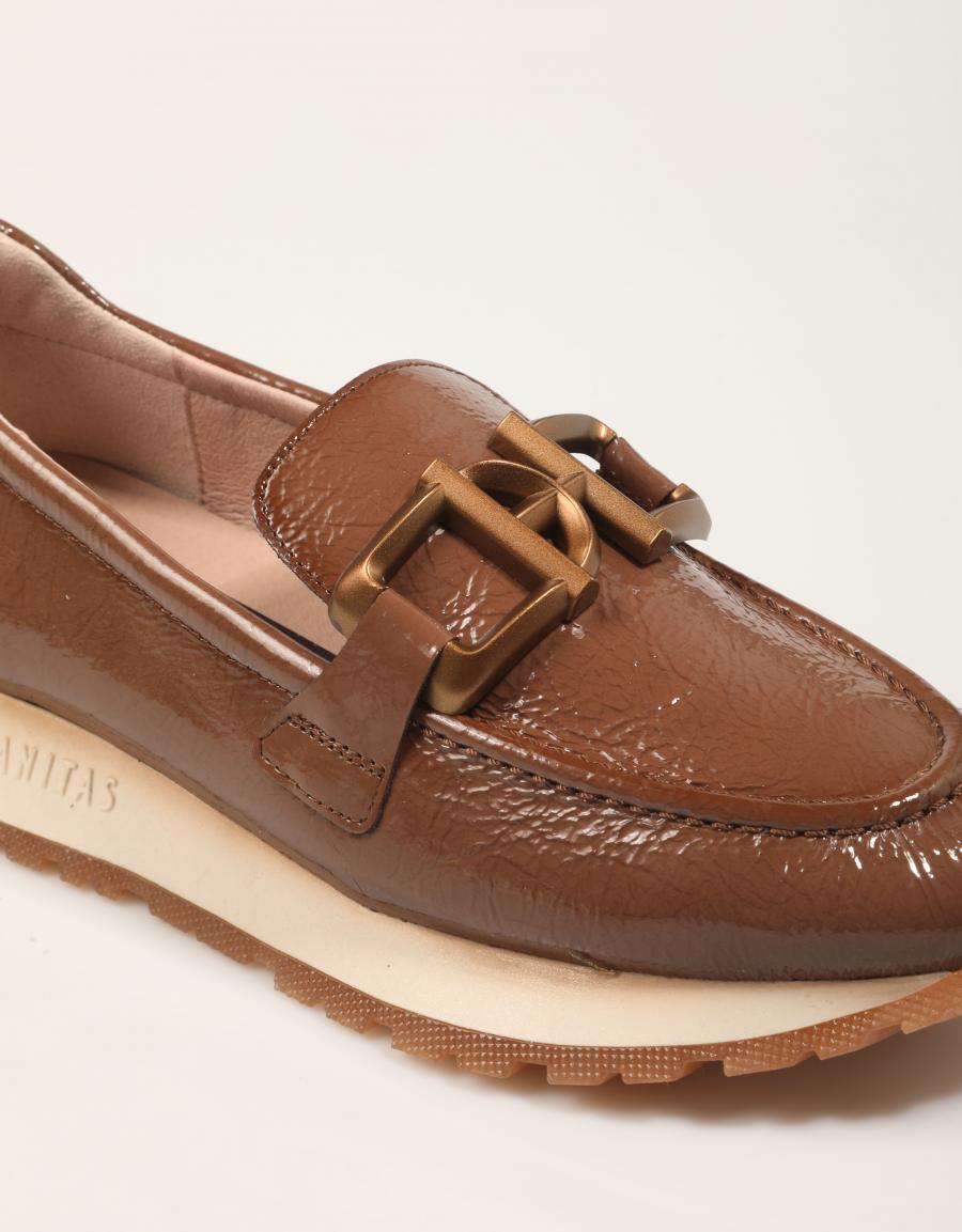 ZAPATOS HISPANITAS KANSAS I25 HI254386 C003 ROCK en color Marron