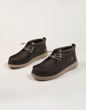 ZAPATOS DUDE WALLY MID GRIP R en color Marron