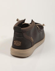ZAPATOS DUDE WALLY MID GRIP R en color Marron