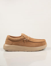 ZAPATOS DUDE WALLY CONF SUEDE en color Cuero