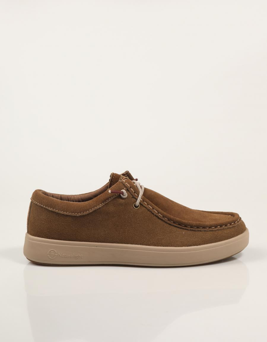 ZAPATOS NATURAL WORLD MAZAMA en color Beige