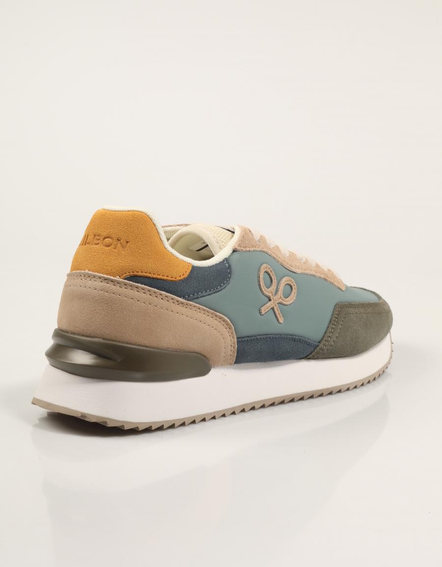 ZAPATILLAS SILBON 133633 en color Verde
