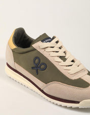 ZAPATILLAS SILBON 133637 en color Kaki