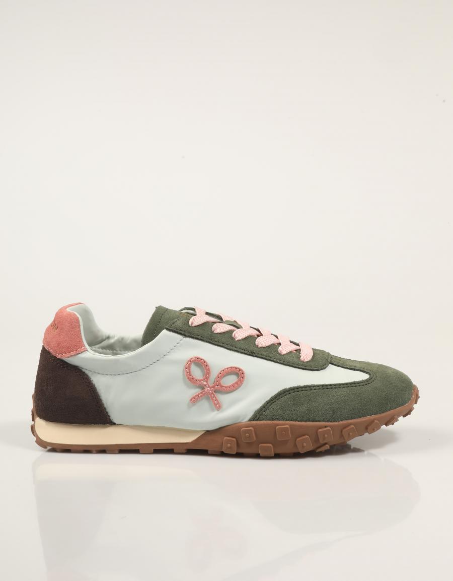 ZAPATILLAS SILBON 000151 en color Verde