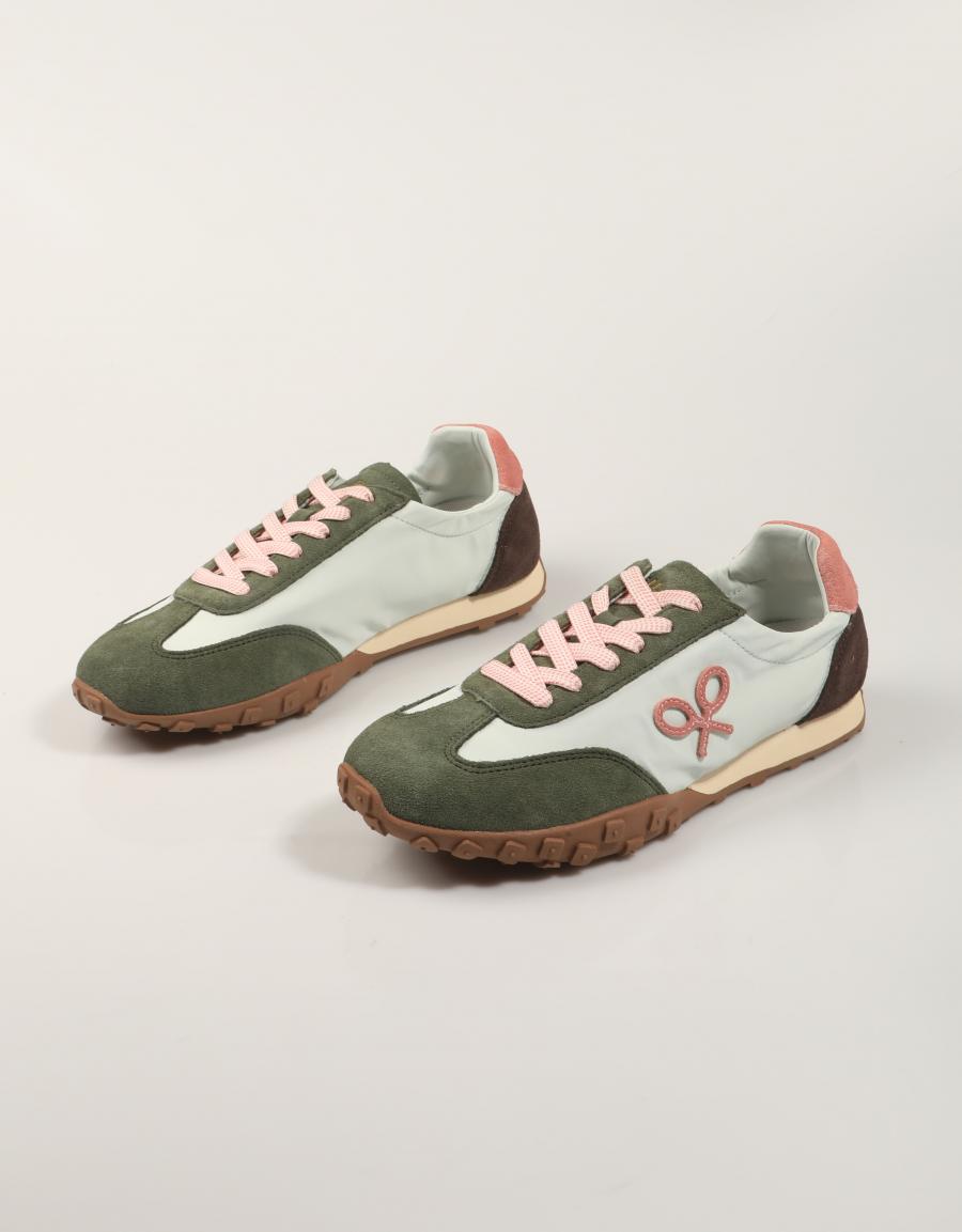 ZAPATILLAS SILBON 000151 en color Verde