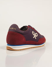 ZAPATILLAS SILBON 000149 en color Burdeos
