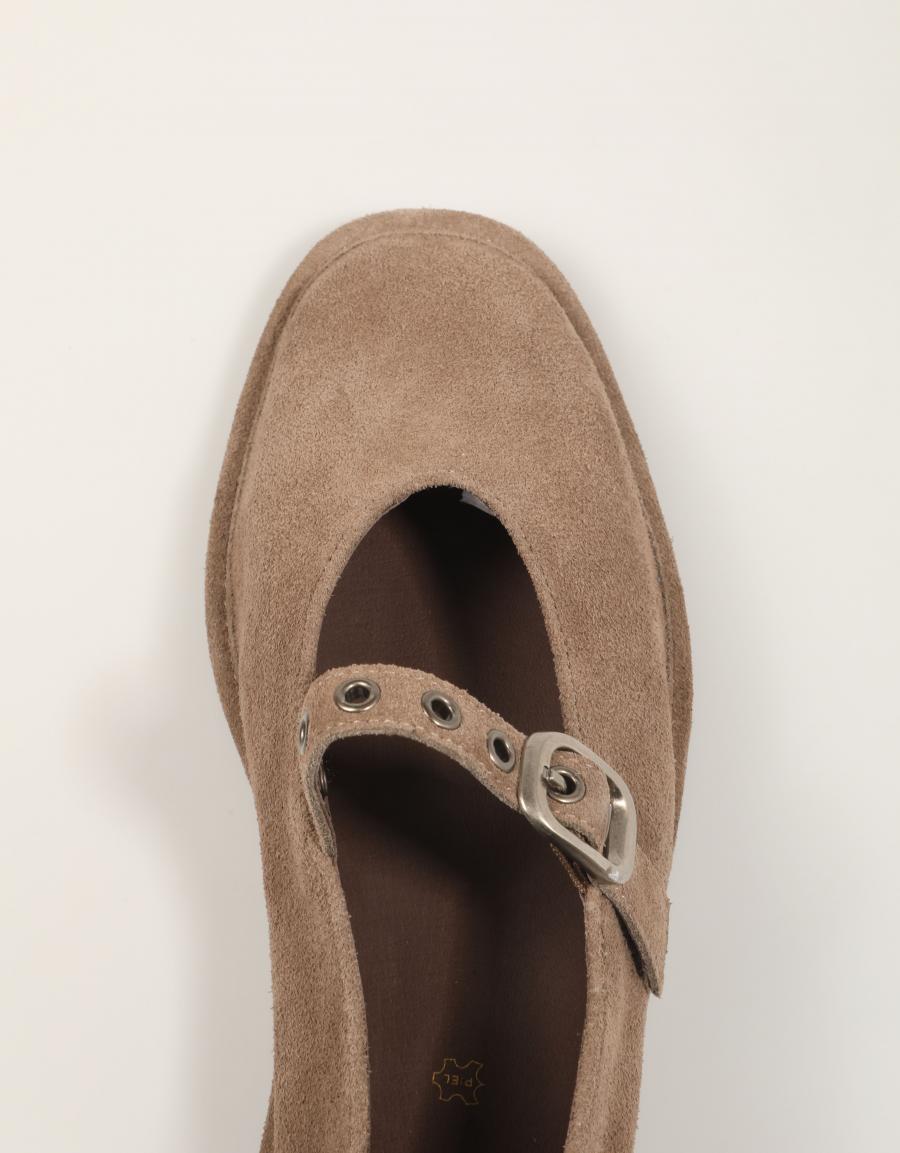 ZAPATOS TOP 3 SA771 en color Taupe