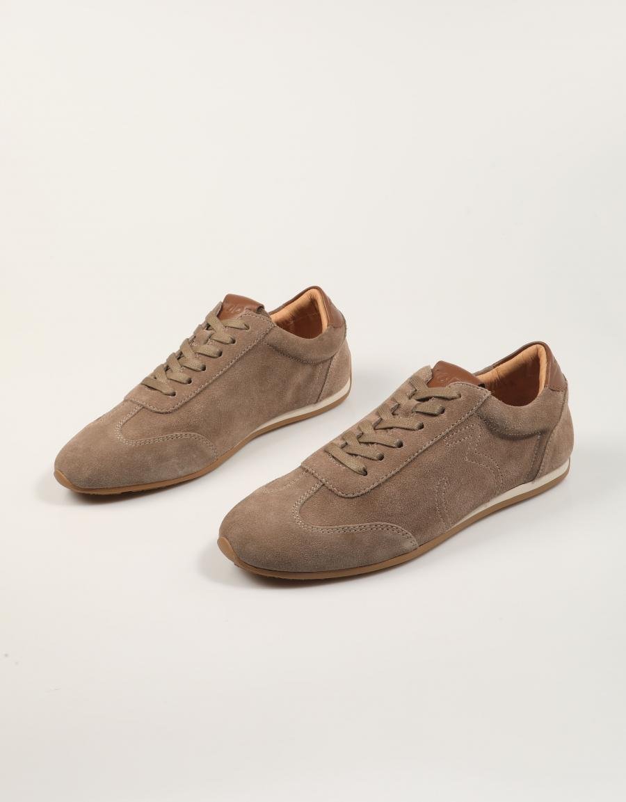 ZAPATILLAS TOP 3 SAS701 en color Taupe