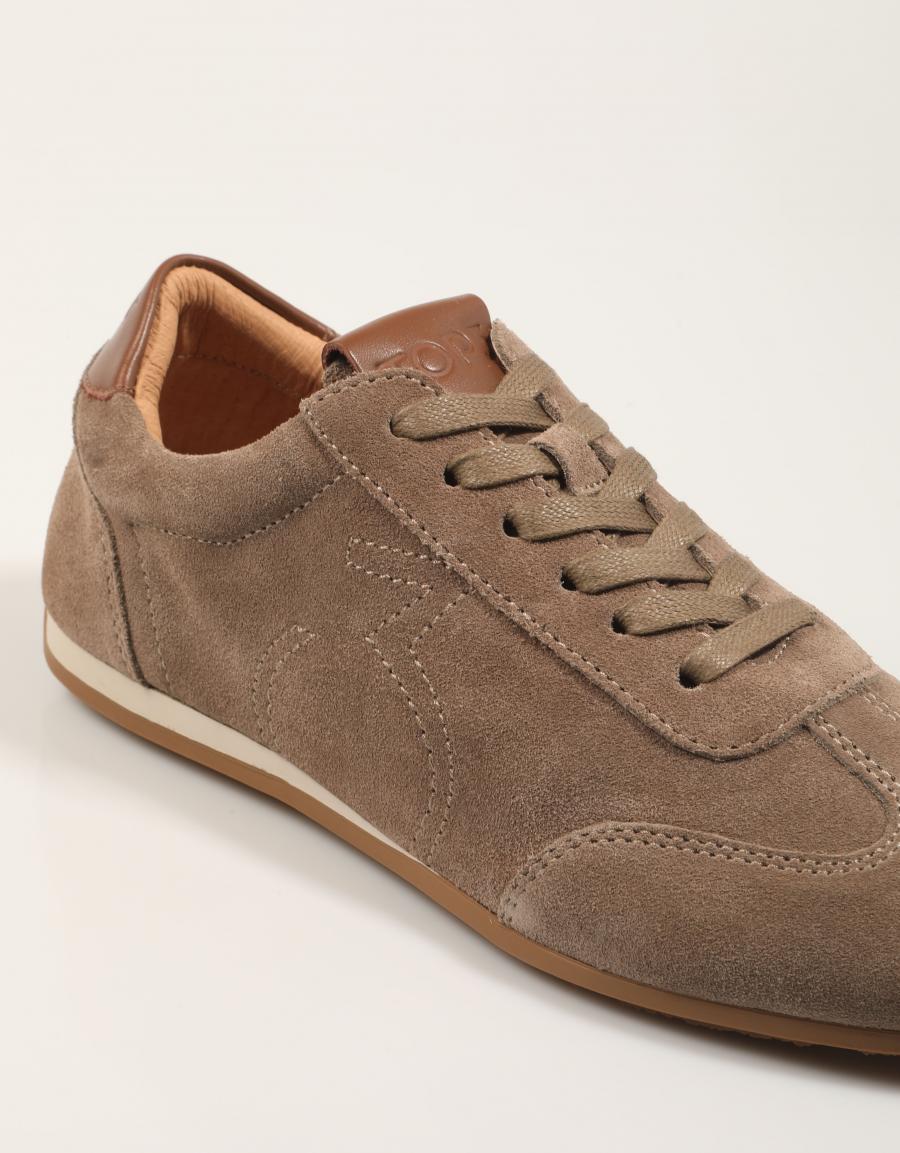 ZAPATILLAS TOP 3 SAS701 en color Taupe