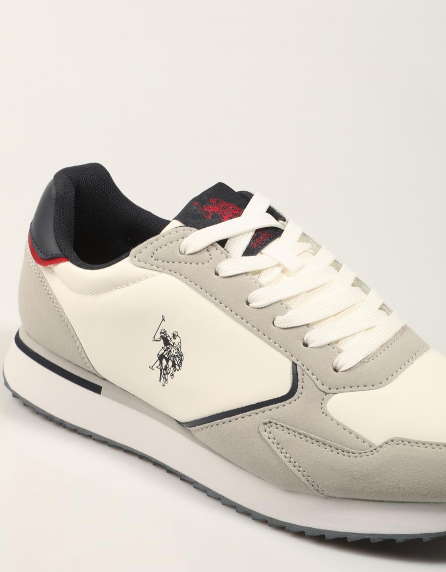 ZAPATILLAS US POLO ASSN CHRIS 001 en color Blanco