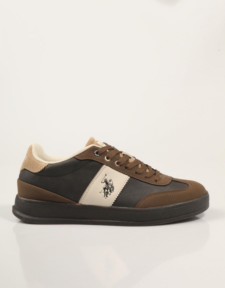 ZAPATILLAS US POLO ASSN CAMPY 004A en color Marron