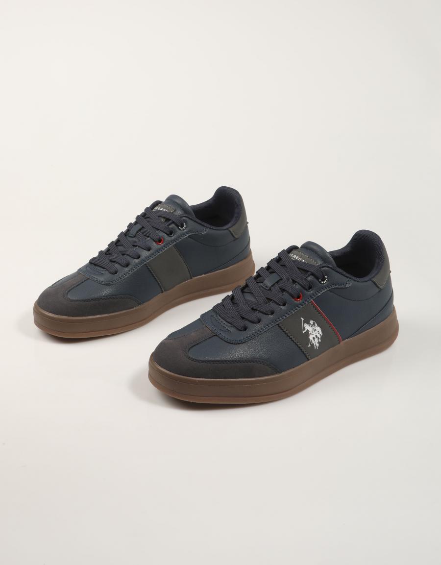 ZAPATILLAS US POLO ASSN CAMPY 004A en color Azul marino