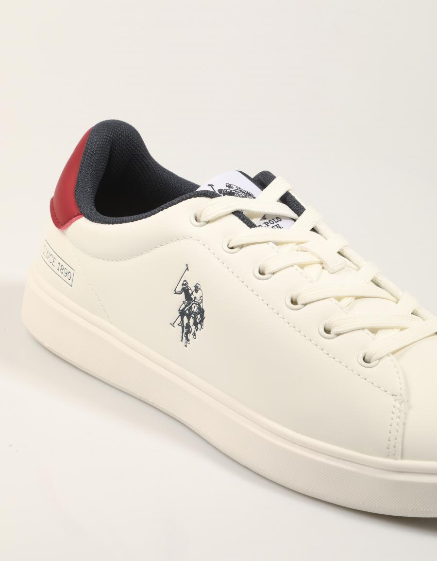ZAPATILLAS US POLO ASSN BYRON en color Blanco