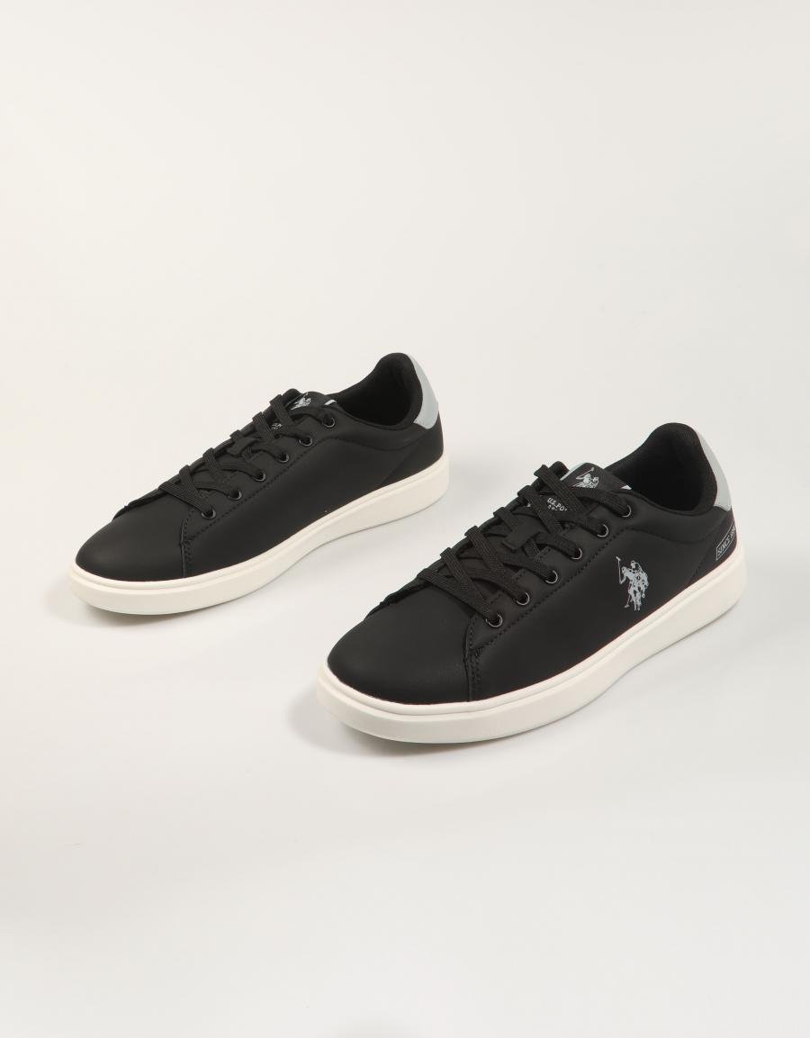 ZAPATILLAS US POLO ASSN BYRON 001D en color Negro