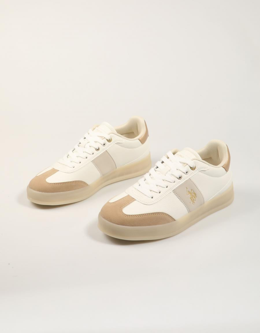 ZAPATILLAS US POLO ASSN CAMPY W 004 en color Blanco