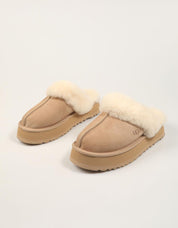 ZAPATILLAS CASA UGG W DISQUETTE II en color Beige