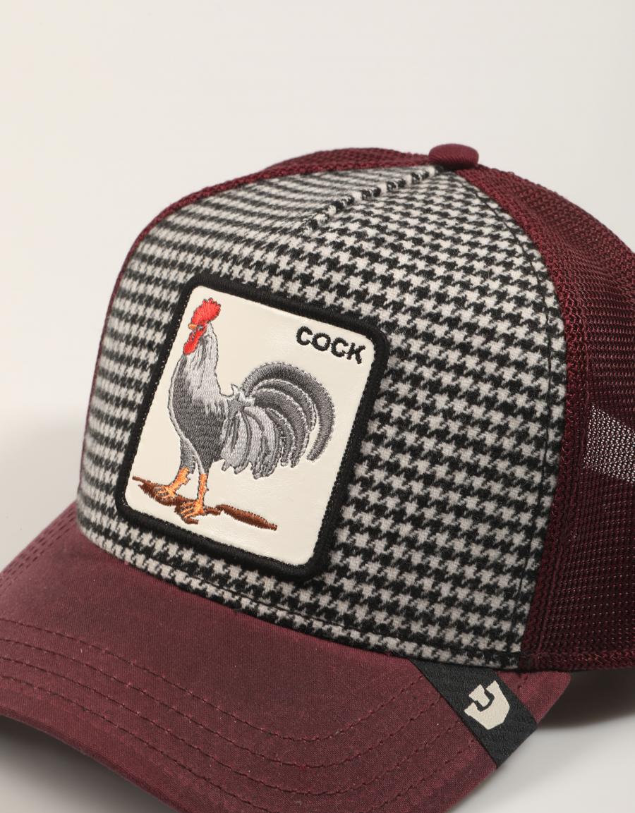 GORRA GOORIN BROS DAPPER ROOSTER 101-2260-HNDTH en color Burdeos