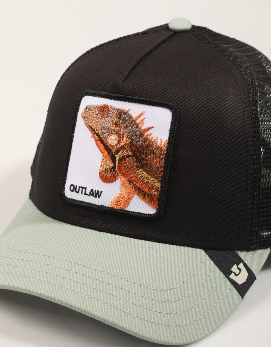 GORRA GOORIN BROS THE OUTLAW LIZARD 101-2391-VOI05 en color Negro