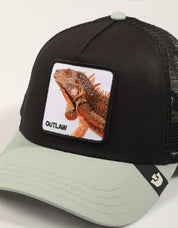 GORRA GOORIN BROS THE OUTLAW LIZARD 101-2391-VOI05 en color Negro
