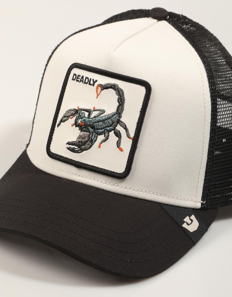 GORRA GOORIN BROS DEADLY TRUCKER 101-2372-DUS02 en color Blanco