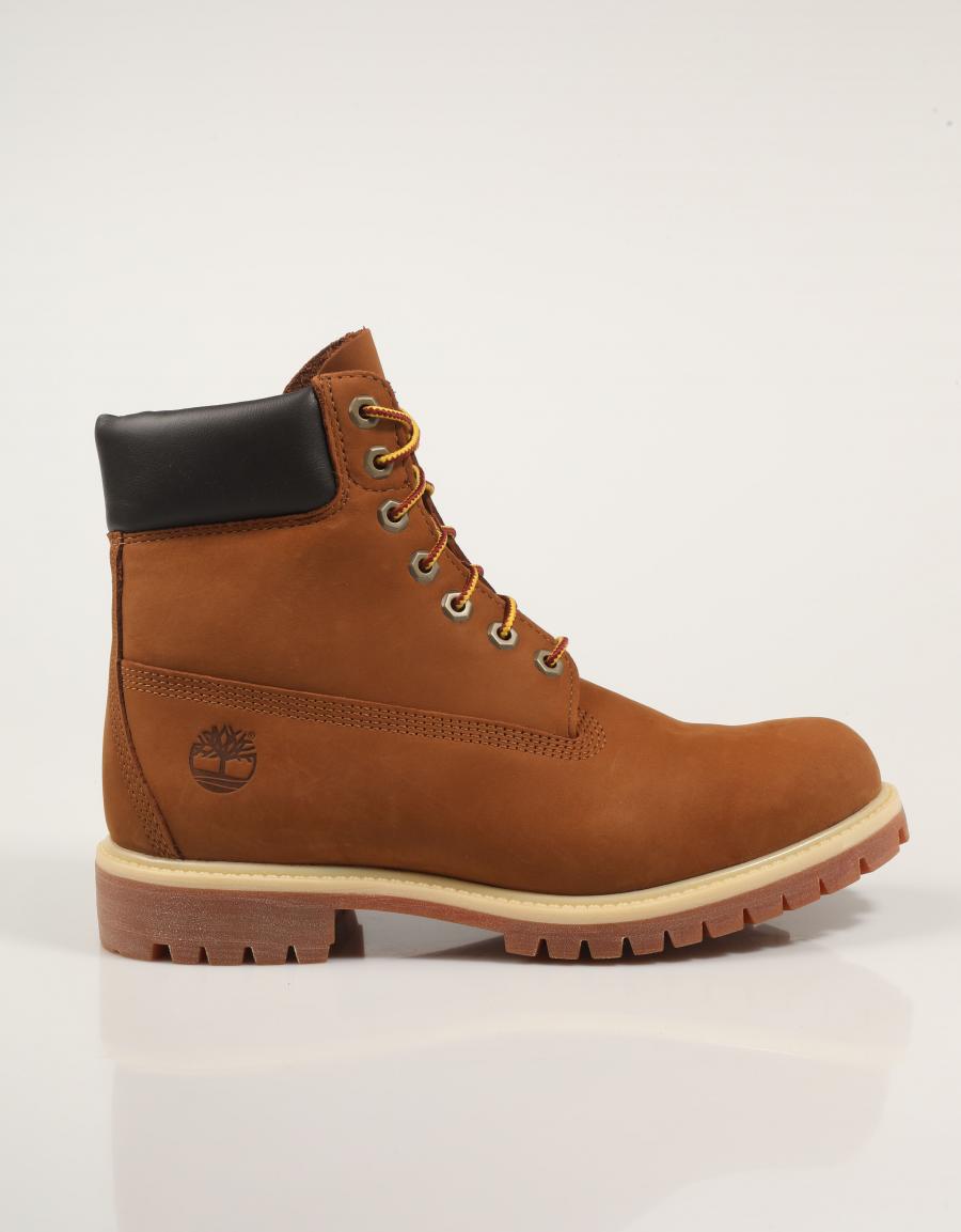 BOTINES TIMBERLAND PREMIUM 6 INCH LACE UP WATERPROO en color Amarillo
