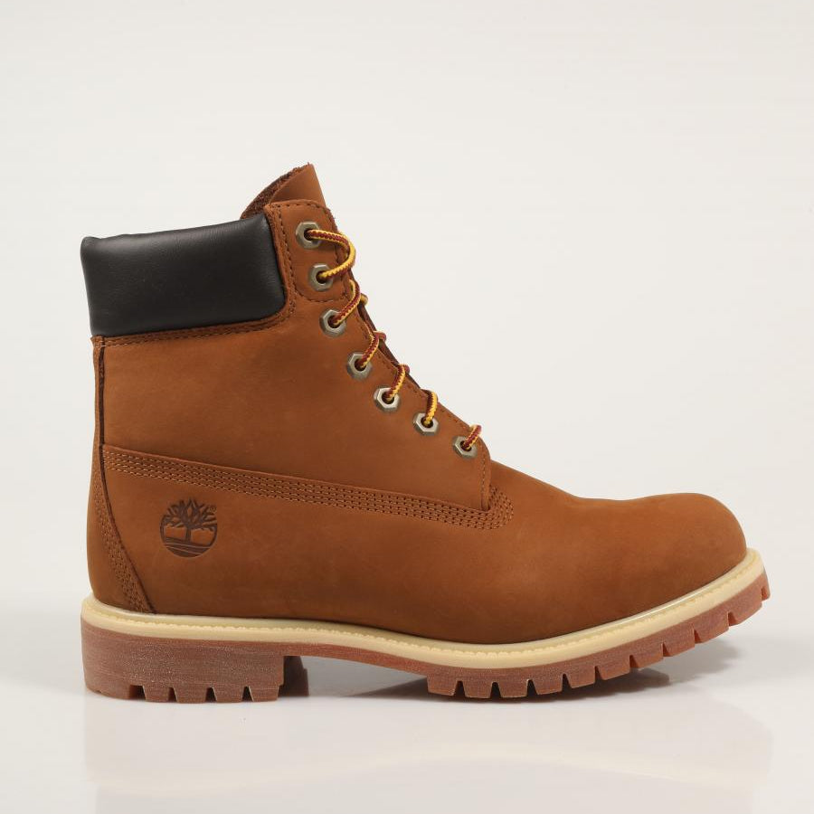 BOTINES TIMBERLAND PREMIUM 6 INCH LACE UP WATERPROO en color Amarillo
