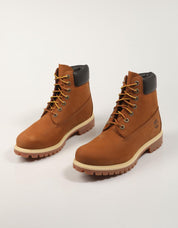 BOTINES TIMBERLAND PREMIUM 6 INCH LACE UP WATERPROO en color Amarillo