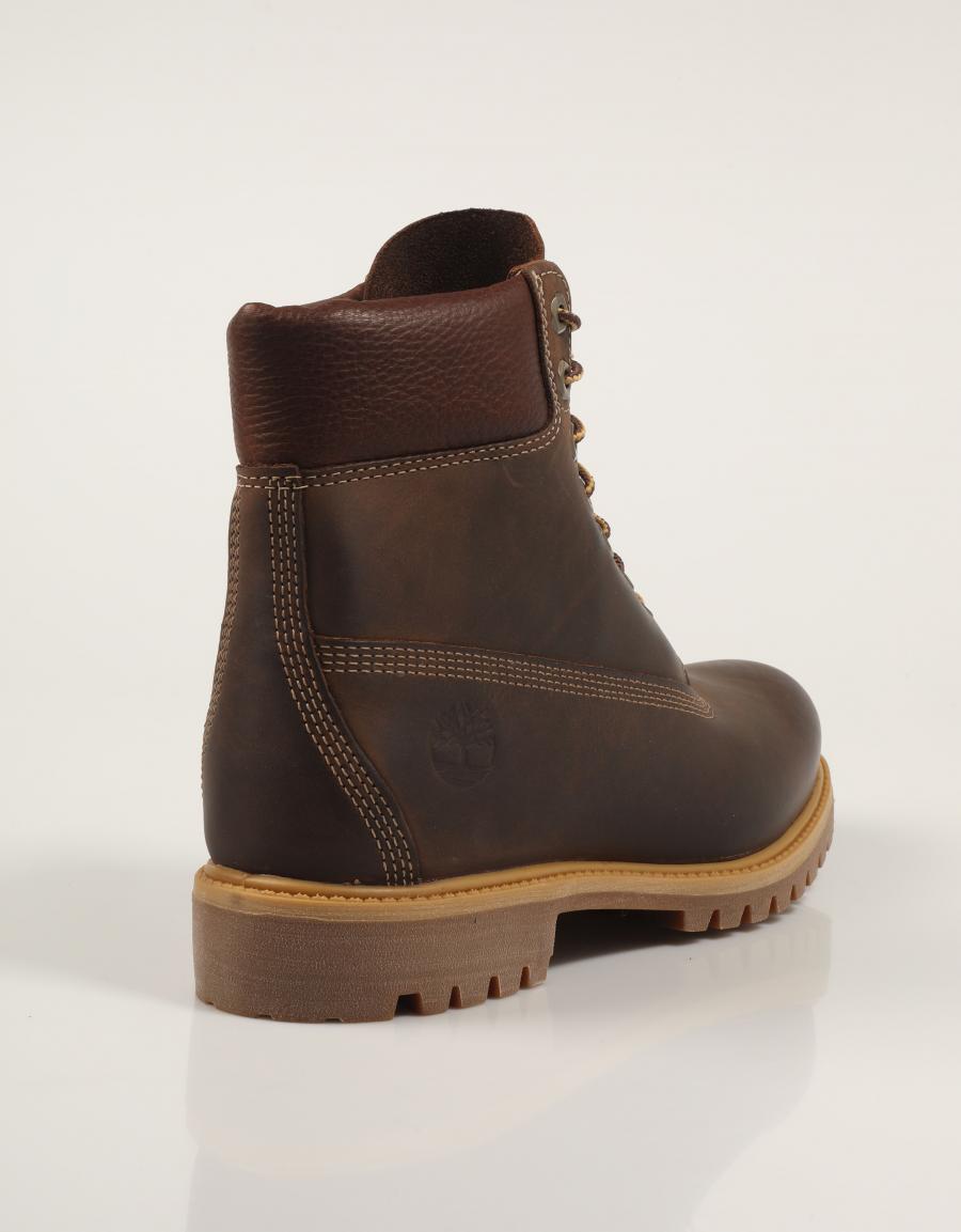 BOTINES TIMBERLAND PREMIUM 6 INCH LACE UP WATERPROO en color Amarillo