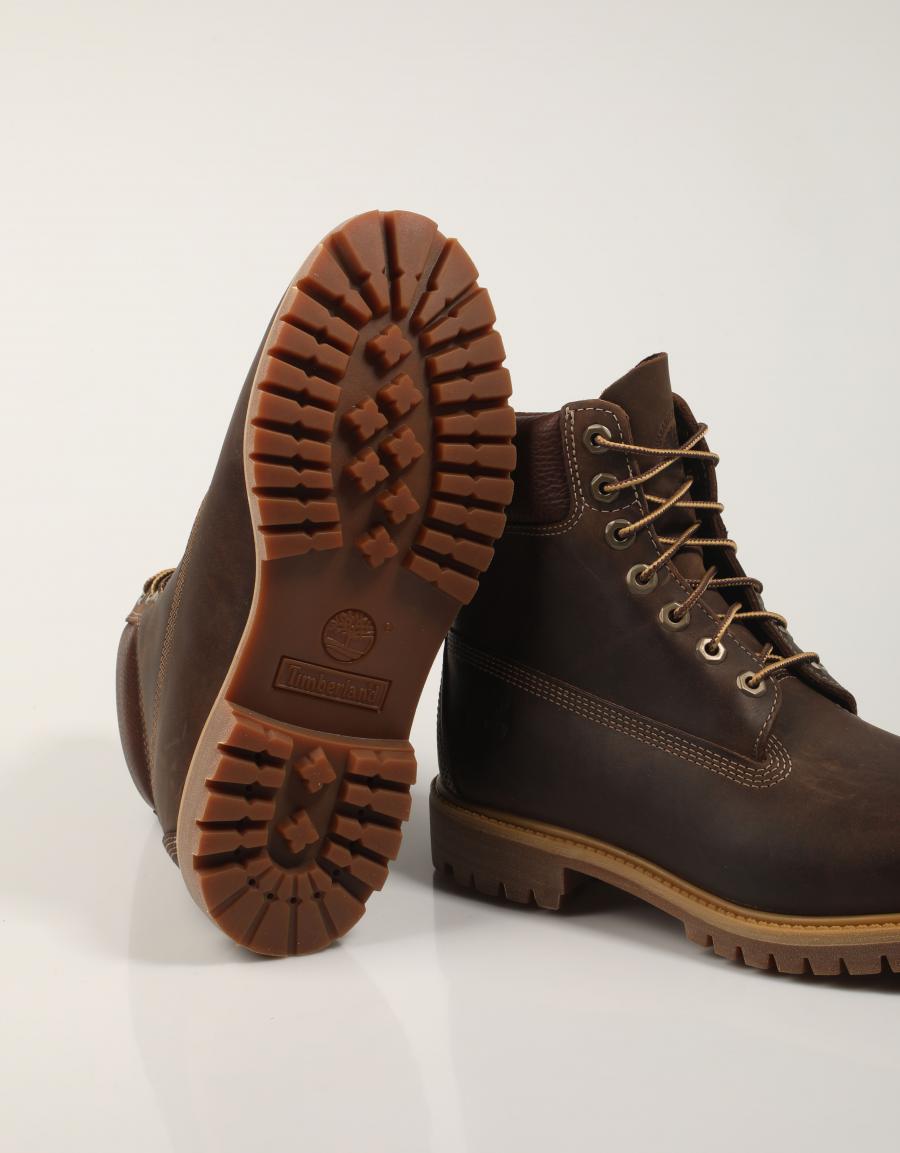 BOTINES TIMBERLAND PREMIUM 6 INCH LACE UP WATERPROO en color Amarillo