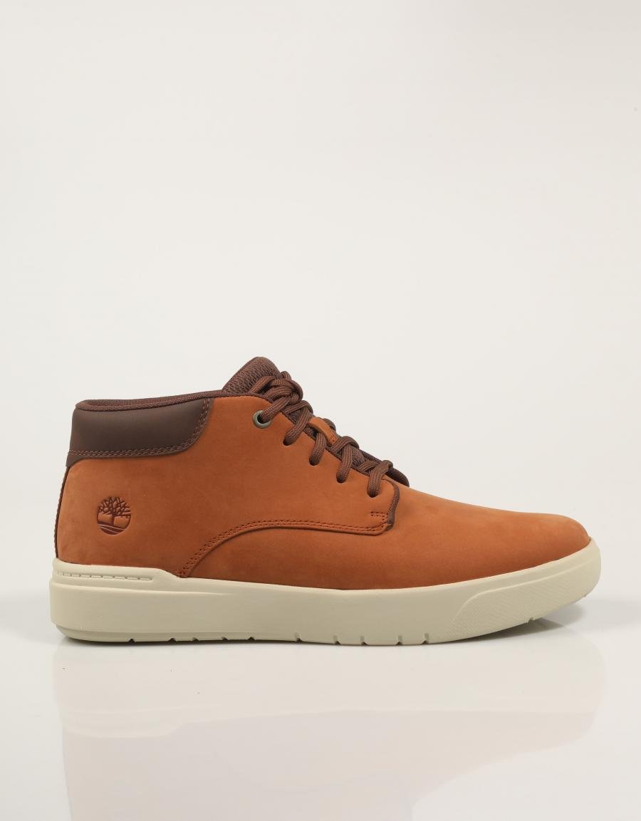 BOTINES TIMBERLAND SENECA BAY MID LACE UP SNEAKER en color Marron