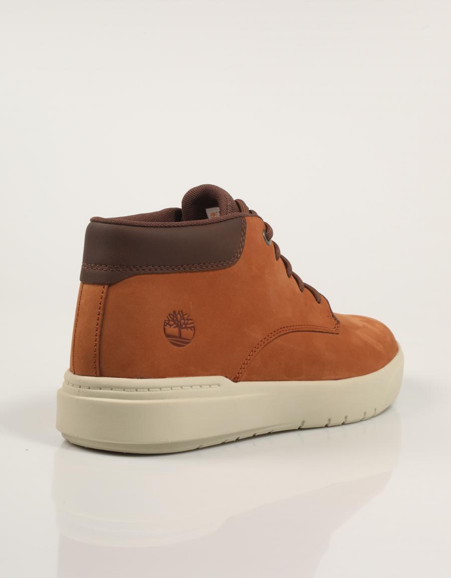 BOTINES TIMBERLAND SENECA BAY MID LACE UP SNEAKER en color Marron