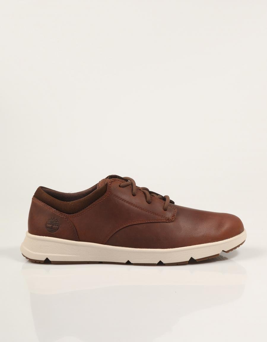 ZAPATOS SPORT TIMBERLAND PARKER STREET LOW LACE SNEAKER en color Marron
