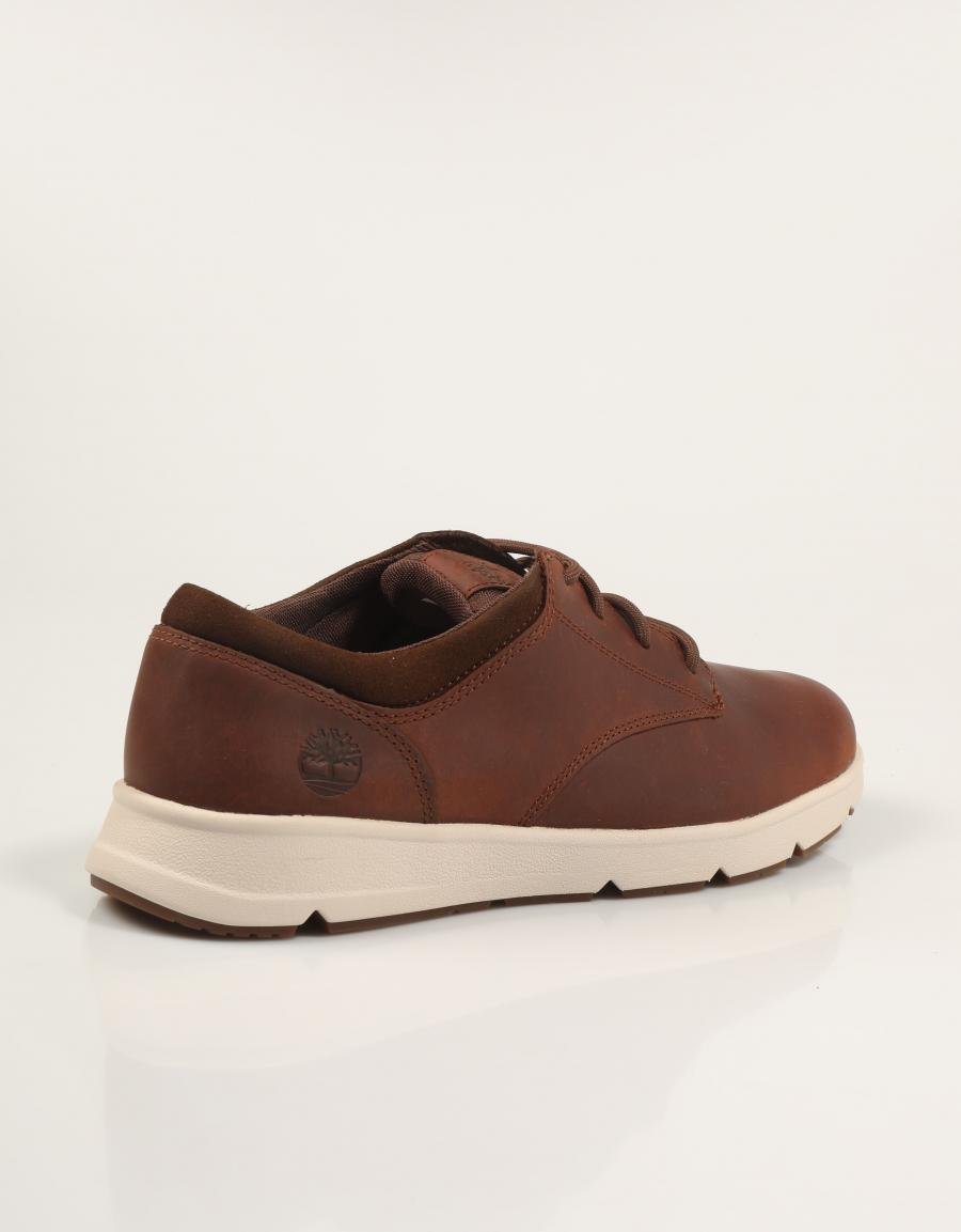 ZAPATOS SPORT TIMBERLAND PARKER STREET LOW LACE SNEAKER en color Marron
