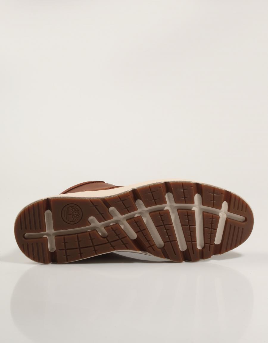 ZAPATOS TIMBERLAND PARKER STREET MID LACE SNEAKER en color Marron