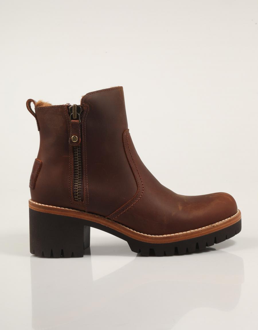 BOTINES PANAMA JACK PAULINE B9 en color Cuero