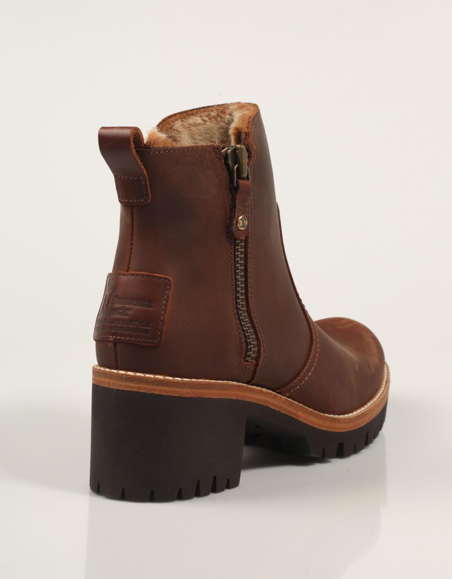 BOTINES PANAMA JACK PAULINE B9 en color Cuero