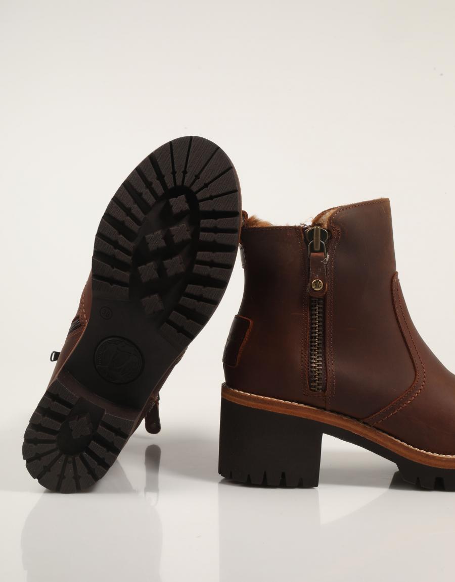 BOTINES PANAMA JACK PAULINE B9 en color Cuero