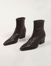 BOTINES MISS ELASTIC 078151 en color Marron