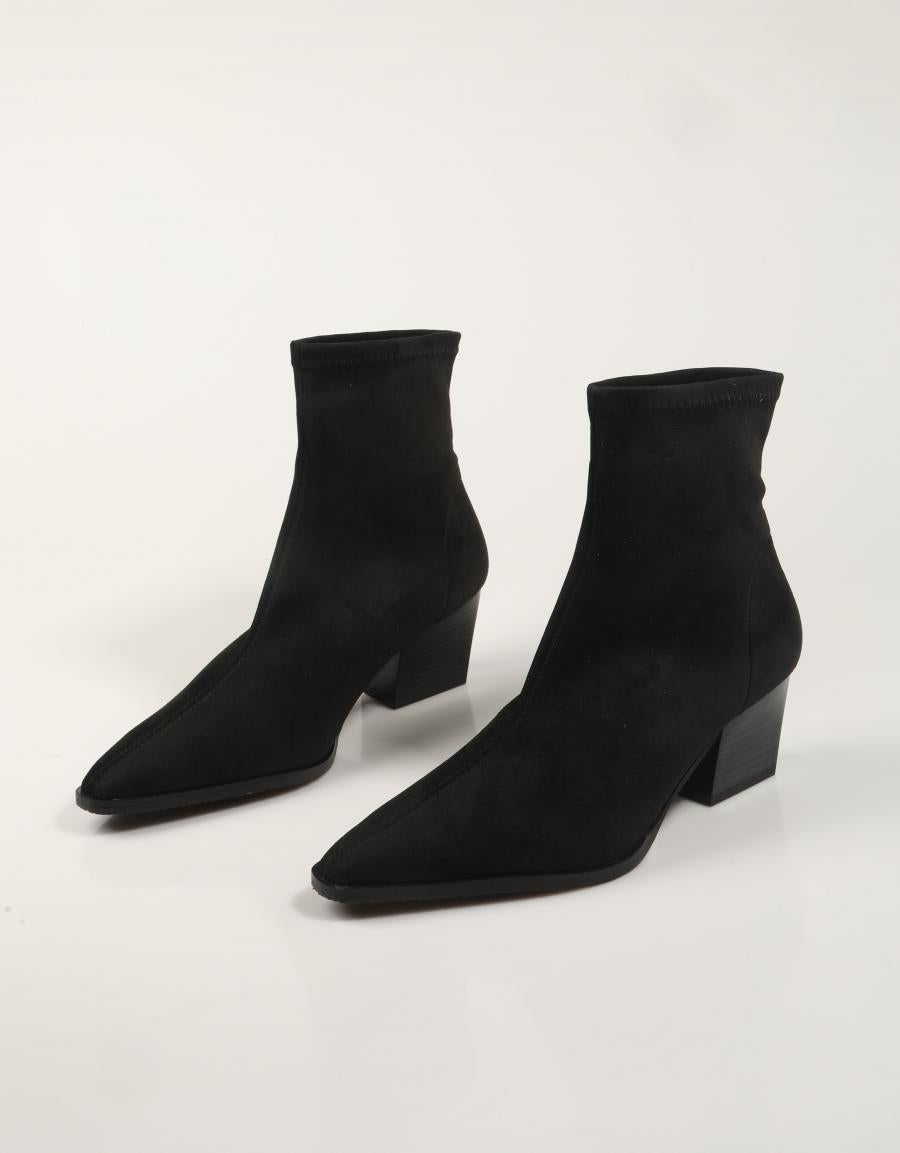 BOTINES MISS ELASTIC 078151 en color Negro