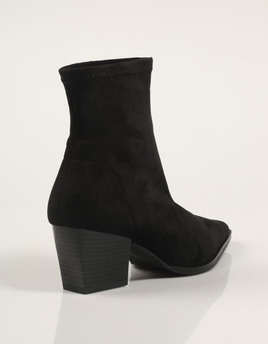 BOTINES MISS ELASTIC 078151 en color Negro