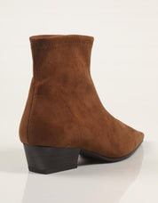 BOTINES MISS ELASTIC 078055 en color Cuero