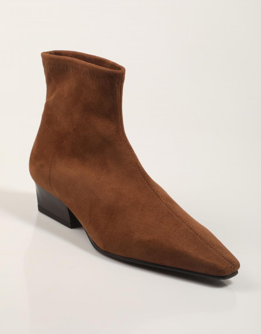 BOTINES MISS ELASTIC 078055 en color Cuero